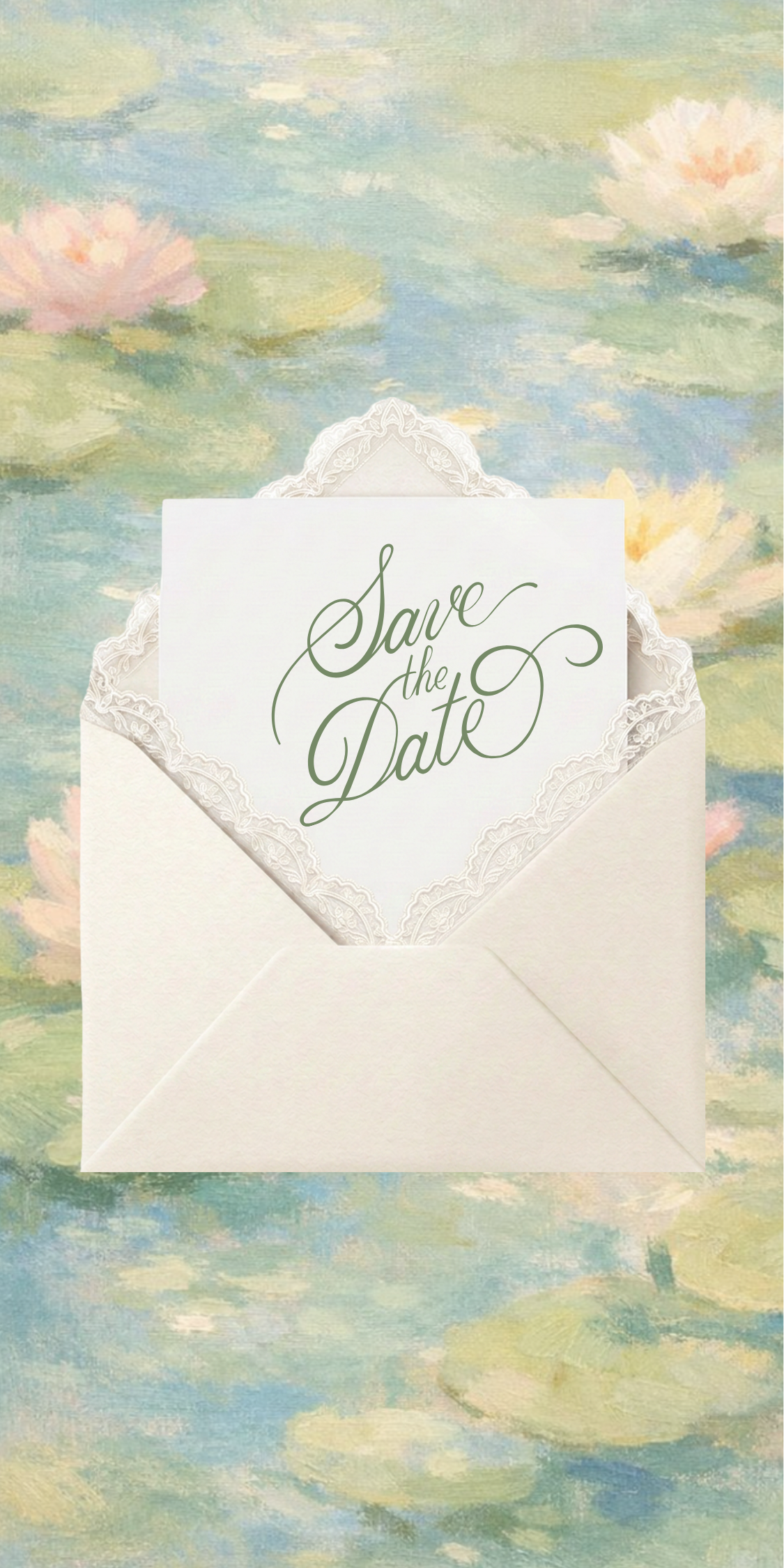 Engagement invitation, page 1