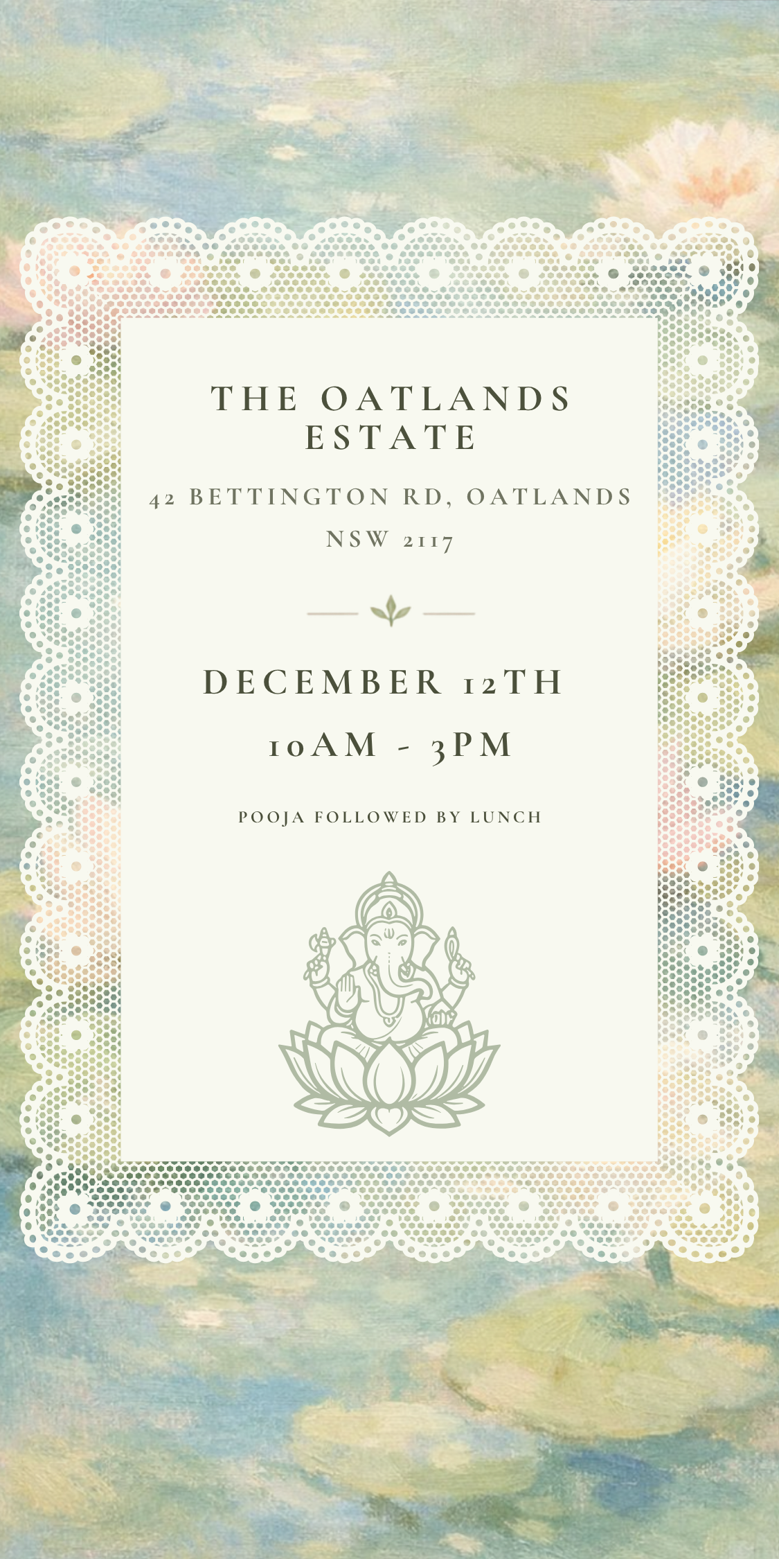 Engagement invitation, page 3